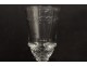 Absinthe glass blown glass model cord cut nineteenth century