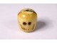 Grain Rosary Carved Head Dead Christ Vanity Memento Mori Skull Nineteenth