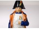 Polychrome porcelain statuette Emperor Napoleon I twentieth century