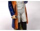 Polychrome porcelain statuette Emperor Napoleon I twentieth century