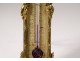 Golden bronze thermometer knots flowers foliage nineteenth century