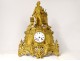 Restoration clock gilded bronze artist painter workshop table nineteenth