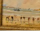Marine painting by Christian Britain Delobel 20th