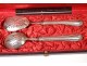Solid silver candy service Minerva silversmith Chenailler Napoleon III XIXth