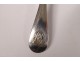 12 solid silver coffee spoons Minerva monogram 305gr XIXth century