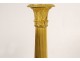 Pair candlesticks Empire gilt bronze candlesticks nineteenth candlesticks