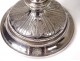 Solid silver ciborium Minerva goldsmith Garnier wheat grape reeds 329gr XIXth