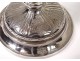 Solid silver ciborium Minerva goldsmith Garnier wheat grape reeds 329gr XIXth