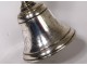 19th century silver-plated table bell