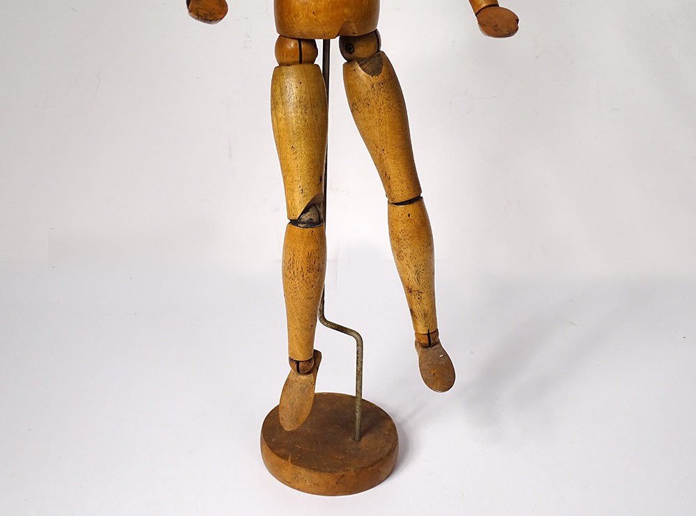 2 Figurines Mains Et Corps Articulés En Bois - Modèles Artistiques Pour Dessin Et Décoration | DICOSMETIC