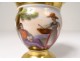 Paris porcelain saucer cup characters gilding landscape 19th restoration