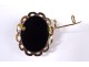 Cameo brooch Négresse onyx solid gold 18K ruby diamonds XIXth