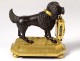 Clock gilt bronze poodle dog Berthoud Paris clock XIXth century