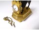 Clock gilt bronze poodle dog Berthoud Paris clock XIXth century