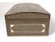 Persian box marquetry Khatam Kari wooden stars Middle East XVIIIth