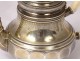 Small self-serving silver vermeil coffee service Minerve André Aucoc 769gr XIXth