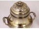 Small self-serving silver vermeil coffee service Minerve André Aucoc 769gr XIXth