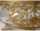 Box crystal gilded brass cherubs garlands flowers Napoleon III nineteenth