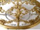 Box crystal gilded brass cherubs garlands flowers Napoleon III nineteenth