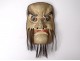 Noh mask polychrome wooden demon Gigaku O-beshimi Edo Japan XIXth