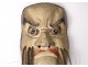 Noh mask polychrome wooden demon Gigaku O-beshimi Edo Japan XIXth