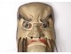 Noh mask polychrome wooden demon Gigaku O-beshimi Edo Japan XIXth