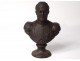 Cast iron bust sculpture Emperor Napoleon I XIXth century