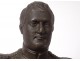 Cast iron bust sculpture Emperor Napoleon I XIXth century