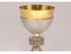 Chalice paten silver metal gold Supper Jesus Christ Apostles twentieth church