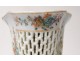 Liberation cup openwork Chinese porcelain dragon flowers XVIIIth China