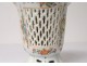 Liberation cup openwork Chinese porcelain dragon flowers XVIIIth China