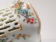 Liberation cup openwork Chinese porcelain dragon flowers XVIIIth China