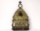 Jewish lamp Hanukkah Hanukkah Hanukkah bronze Hebrew Rabbi 18th century