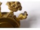 Small gilt bronze alcove cartel cut fruit busts women nineteenth century