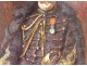 HSP painting Richard Hall portrait Captain artillery Louis Homberg XIXth