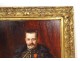 HSP painting Richard Hall portrait Captain artillery Louis Homberg XIXth