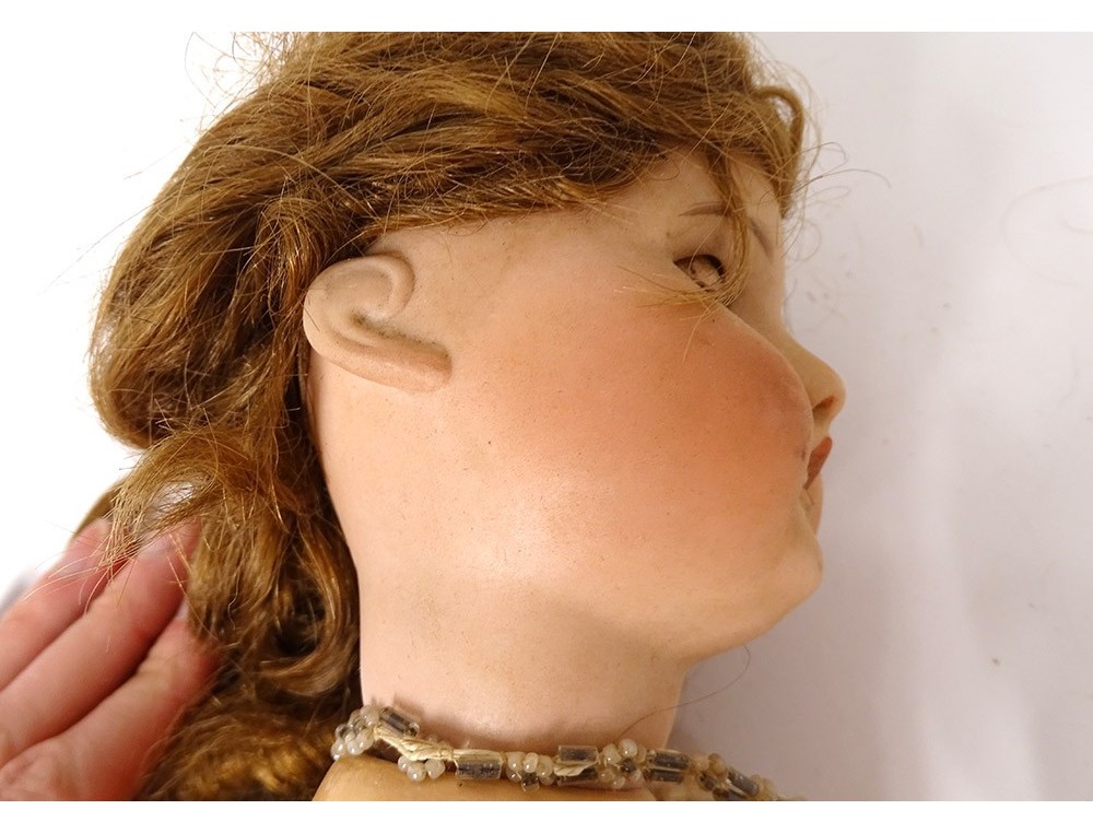 Jolie Poupée Ancienne SFBJ – Yeux Dormeurs – 30 Cm – Collection Années 1900