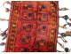 Afghan saddle cloth bag knotted wool Middle East Turkestan nomads twentieth