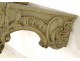 Louis XV console table carved lacquered marble shell breach eighteenth century