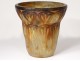 Glass paste vase G. Argy-Rousseau palm leaves palm Art Deco twentieth