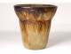 Glass paste vase G. Argy-Rousseau palm leaves palm Art Deco twentieth