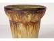 Glass paste vase G. Argy-Rousseau palm leaves palm Art Deco twentieth