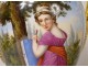 Pair of Medici Paris porcelain vases Allegory Arts Sciences Empire XIXth