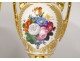 Pair of Medici Paris porcelain vases Allegory Arts Sciences Empire XIXth