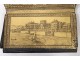 Leather wallet Souvenir engravings castles Germany calendar XIXth