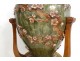 Large earthenware vase Bordeaux Jules Vieillard apple trees Japan harness nineteenth