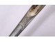 English sterling silver maroon spoon London goldsmith John Lampfert 18th