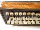 Romantic diatonic accordion rosewood mother-of-pearl brass Napoleon III nineteenth