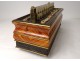 Romantic diatonic accordion rosewood mother-of-pearl brass Napoleon III nineteenth