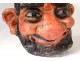 Large carnival head mask papier mache marine character XIXth century